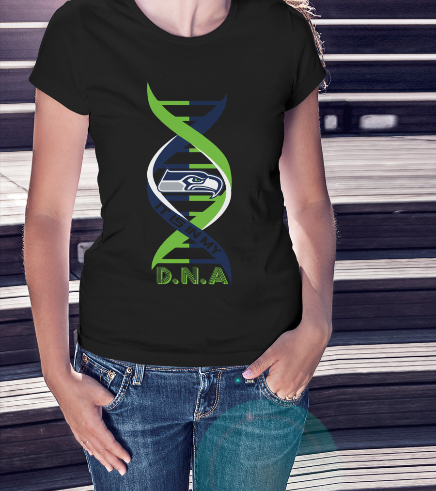 Seattle Seahawks It Is In My DNA. T-Shirt