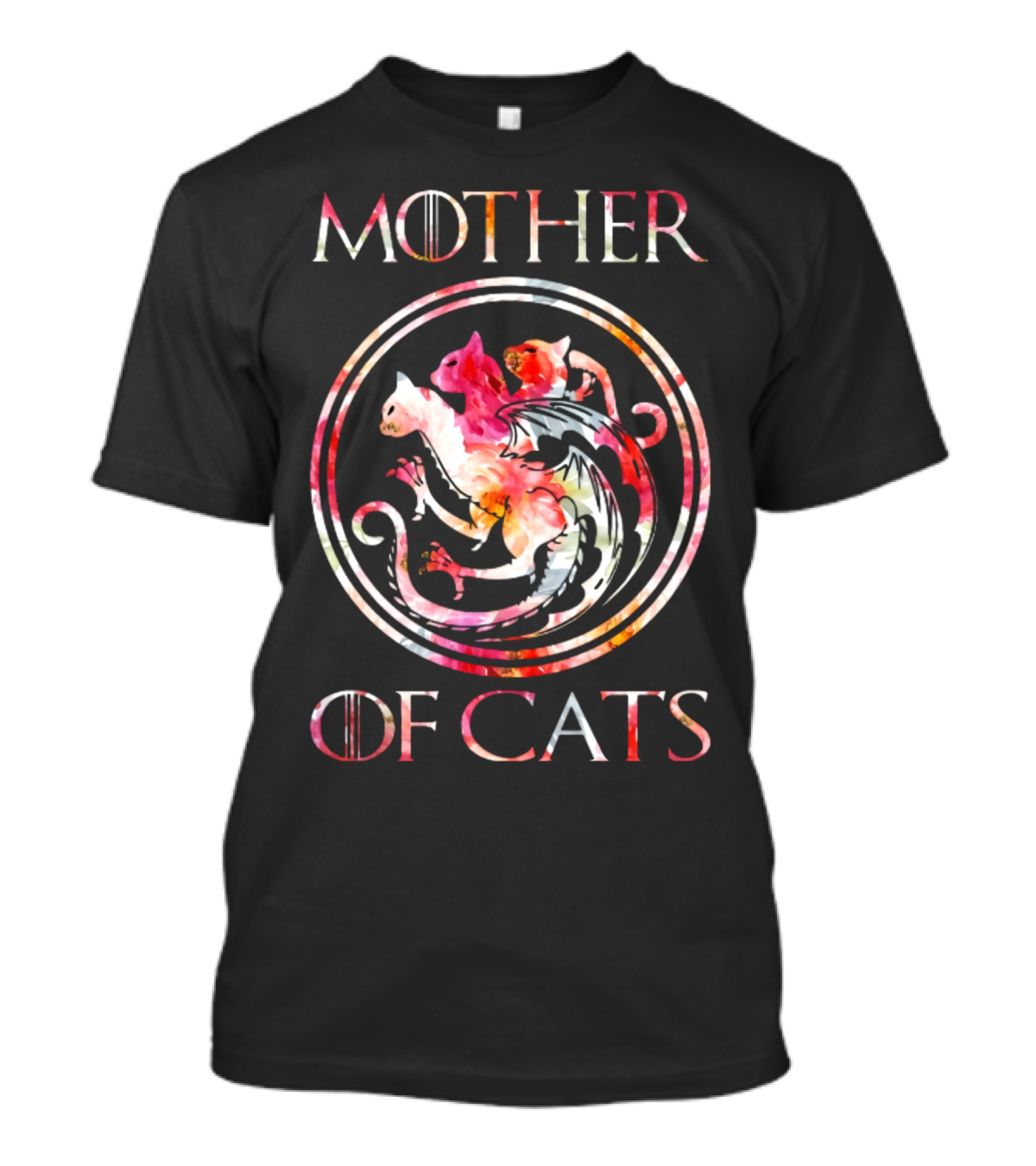 Mother Of Cats Dragon Emblem Fantasy三分 T-Shirt