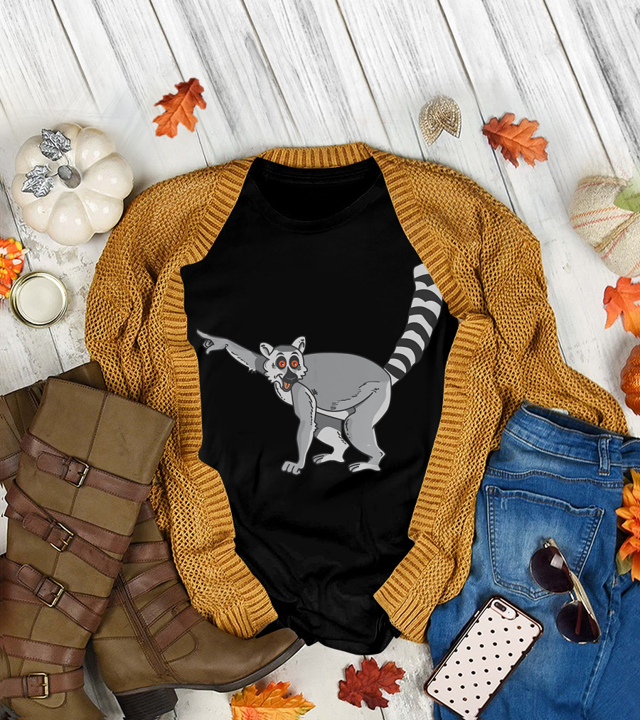 Beautiful Lemur Monkey T-Shirt