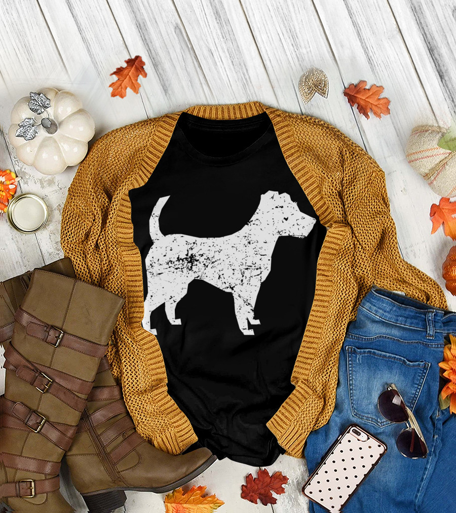 Distressed Jack Russell Terrier T-Shirt