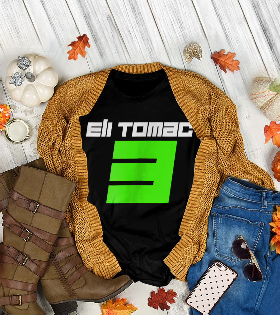 Eli Tomac 3 ET3 Motocross Supercross T-Shirt