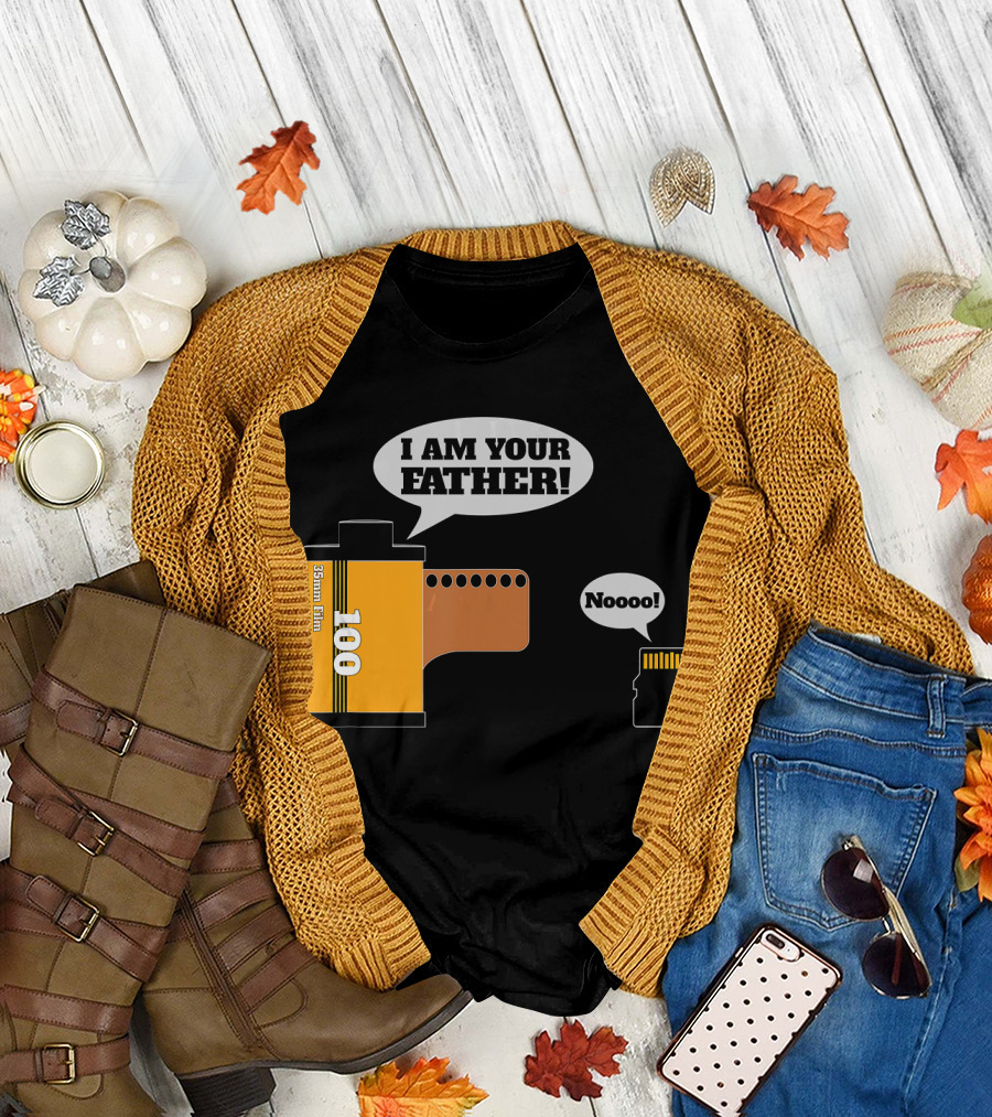 I Am Your Father 35mm Film Funny Photography For Photographers Film T-Shirt