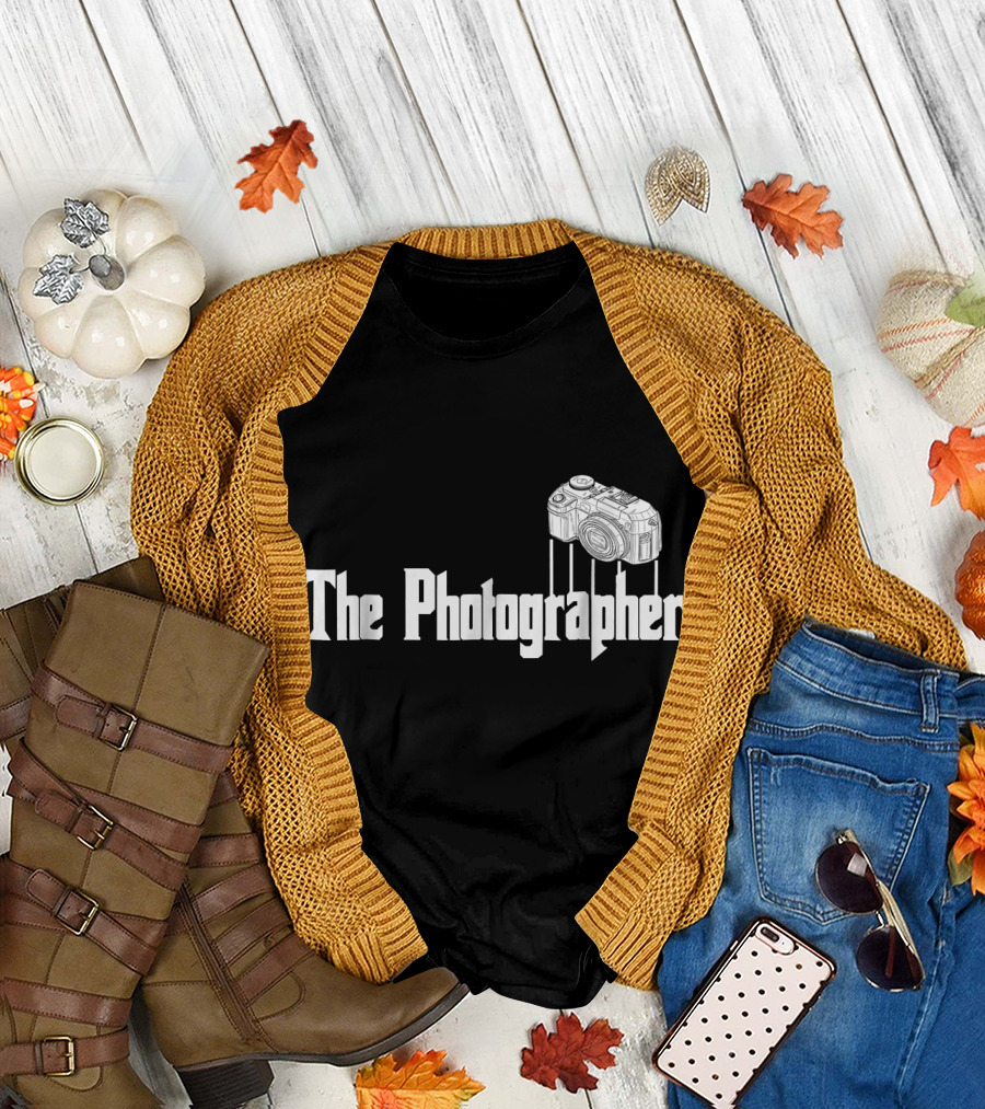The Photographer Photography Camera T-Shirt