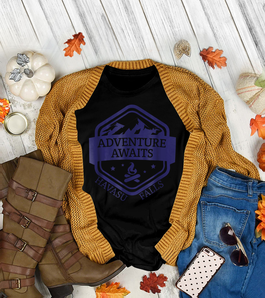 Adventure Awaits Havasu Falls Havasupi Arizona Hikin T-Shirt