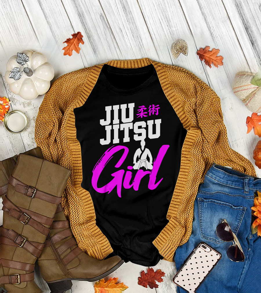 Jiu Jitsu Girl Brazilian Martial Arts 柔術 T-Shirt