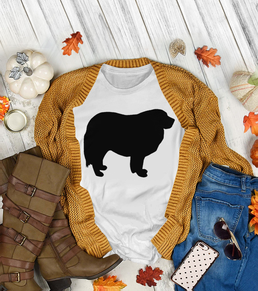 Caucasian Ovcharka Silhouette T-Shirt