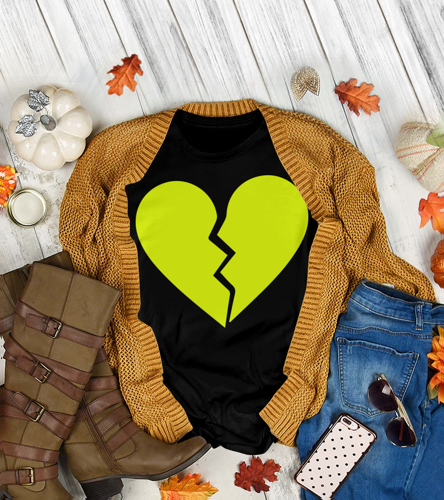 Marcus Lemonis Broken Heart Yellow Iconic T-Shirt