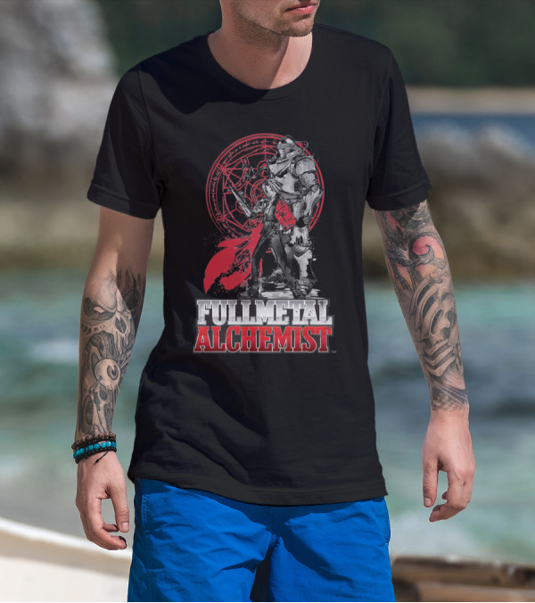 Fullmetal Alchemist Circle Symbol Armor Duo T-Shirt