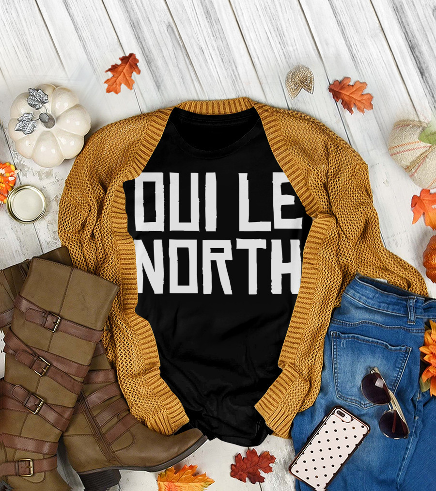 OUI LE NORTH NORD Canadian Patriotic T-Shirt