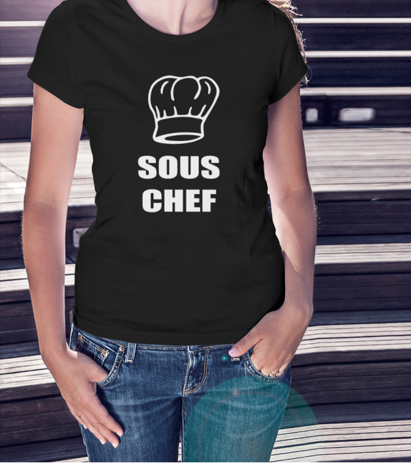 Sous Chef Hat Father Mother Son Daughter T-Shirt