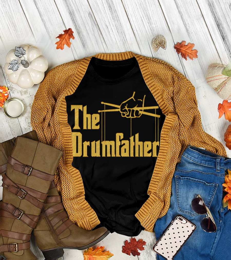 The Drumfather Drums Puppet T-Shirt
