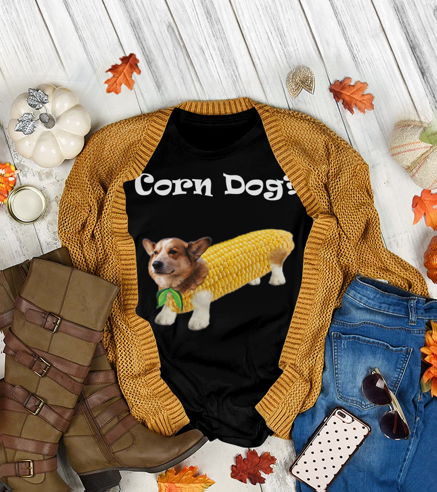 Corn Dog Corgi? T-Shirt