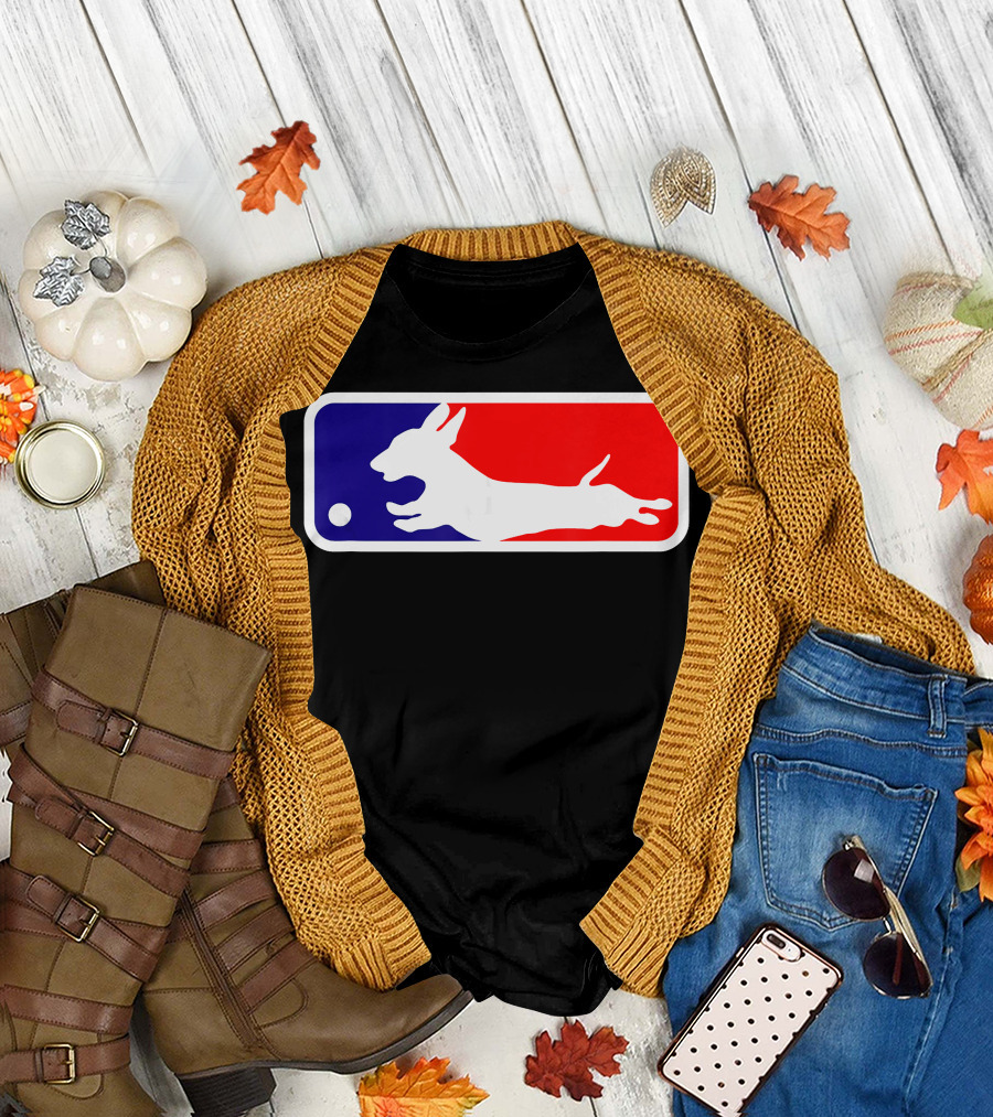 MLB Dachshund Chasing Baseball T-Shirt