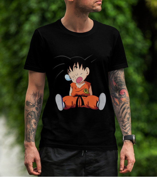 Dragonball Z Goku Kid Sleepy Super Saiyan T-Shirt