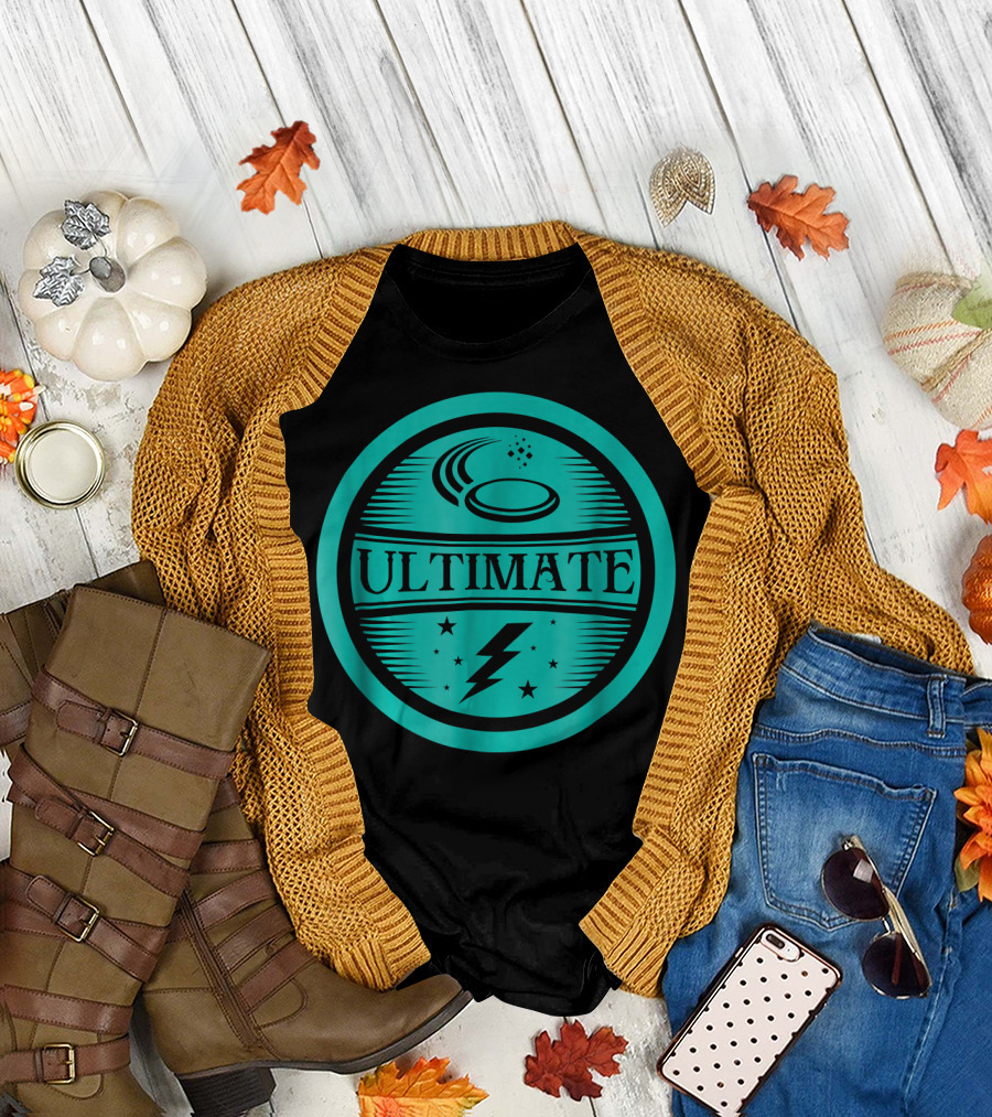 Ultimate Frisbee Lightning Stars T-Shirt