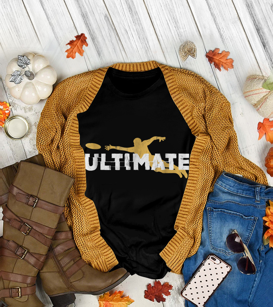 Ultimate Frisbee Player Action T-Shirt