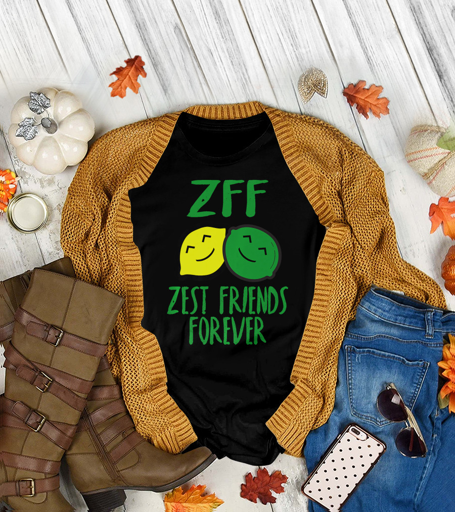 ZFF Zest Friends Forever Chef BFF T-Shirt