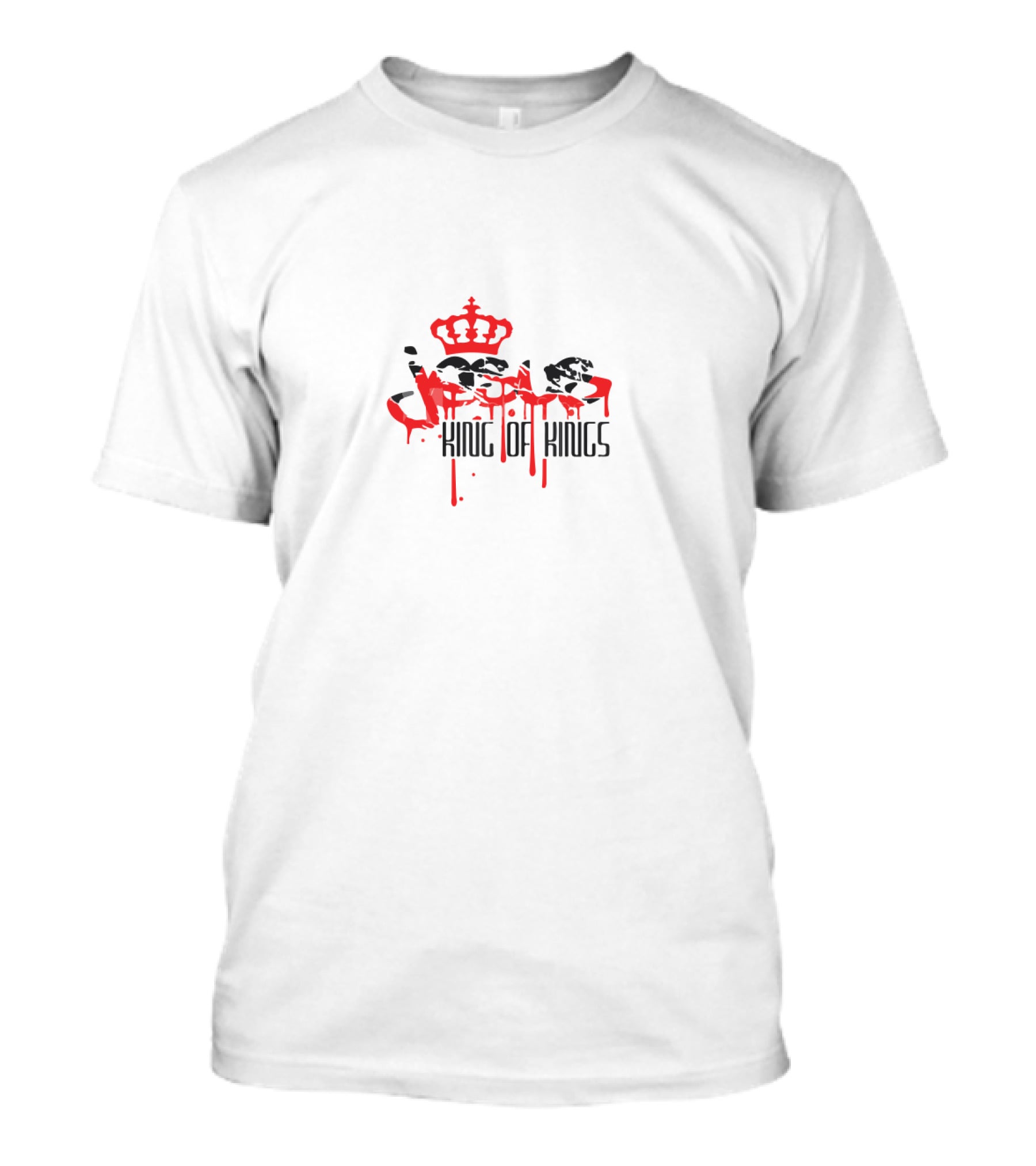 Jesus King Of Kings Dripping Crown T-Shirt