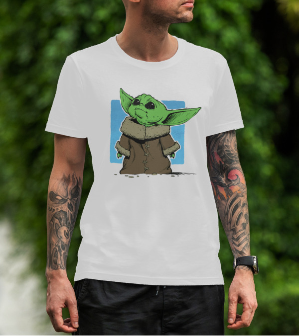 Grogu Cute Creature From Star Wars The Mandalorian T-Shirt