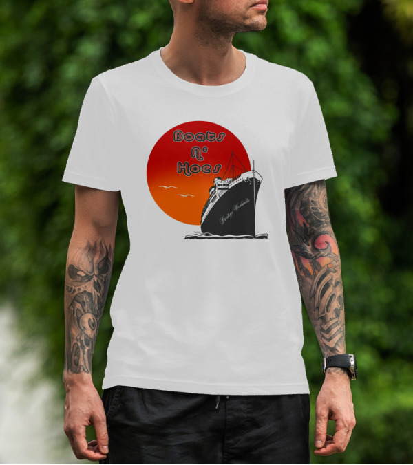 Boats N' Hoes Prestige Worldwide Step Brothers Sun Cruise T-Shirt