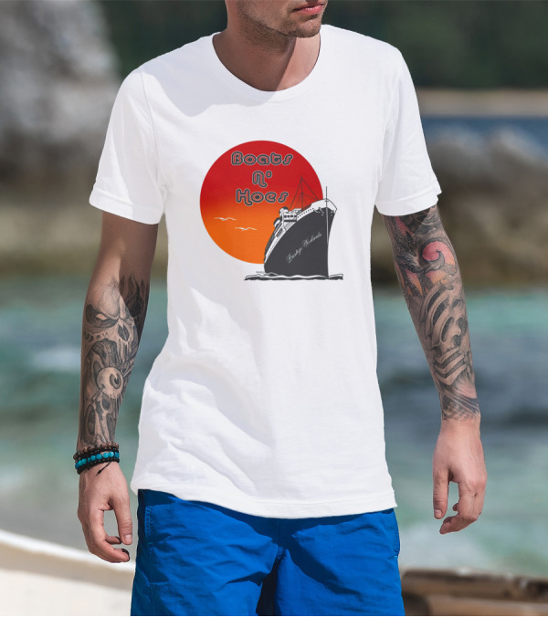 Boats N' Hoes Prestige Worldwide Step Brothers Sun Cruise T-Shirt