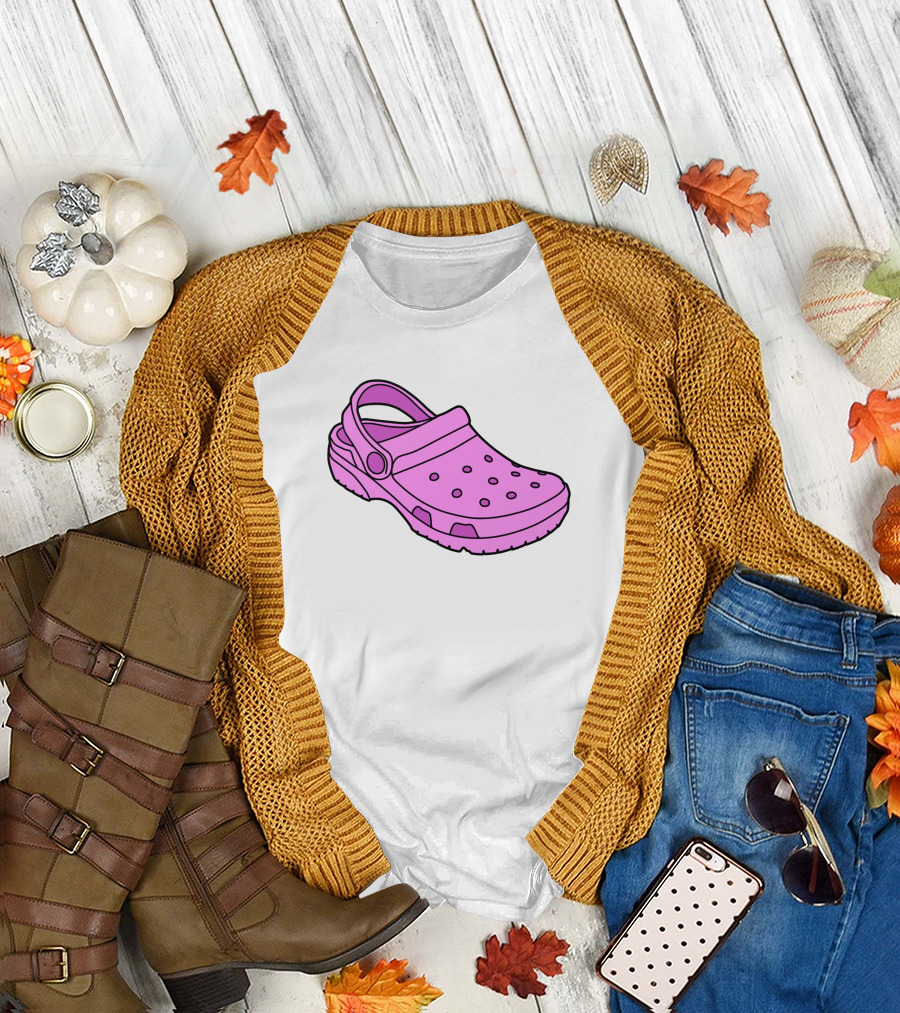 Crocs Pink Clog T-Shirt