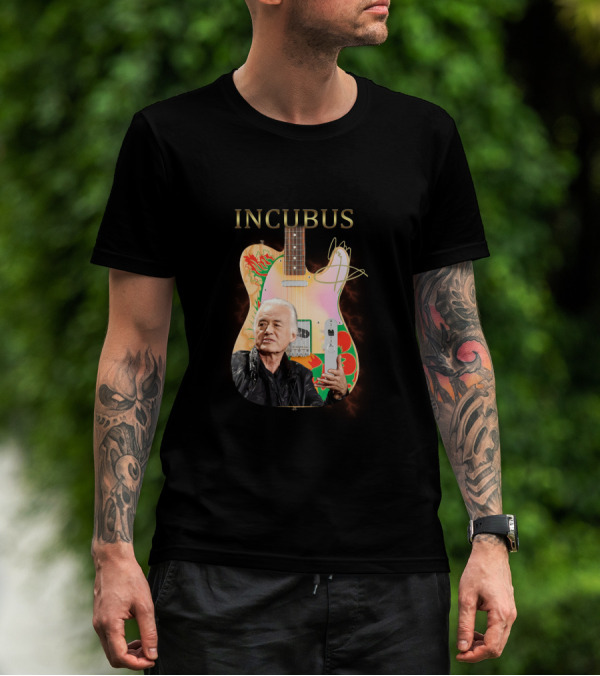 Incubus Signature Guitar With Rock Legend T-Shirt