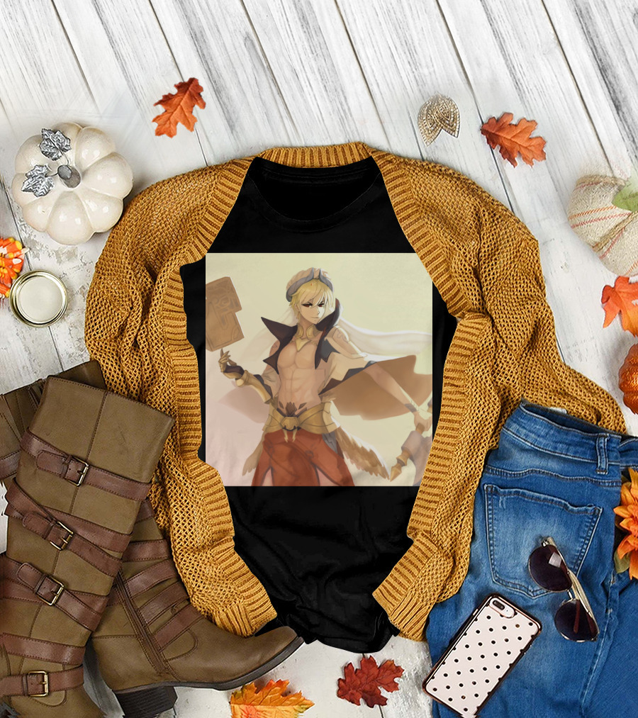 Gilgamesh Caster Fate Series Epic Character T-Shirt
