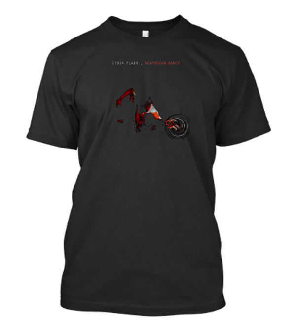 Lydia Plain Newtonian Dance Abstract Fluid Motion T-Shirt