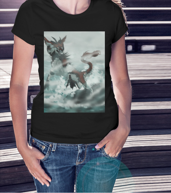 Epic Mythical Sea Dance With Majestic Ocean Dragon Adventure T-Shirt