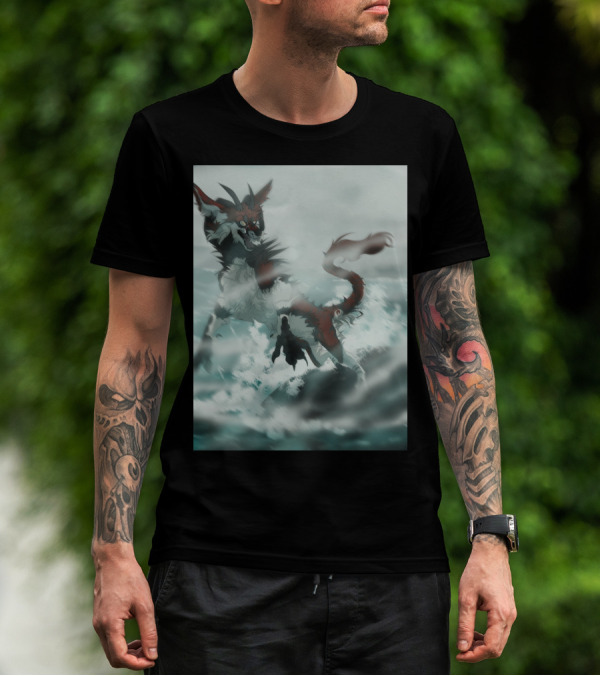 Epic Mythical Sea Dance With Majestic Ocean Dragon Adventure T-Shirt