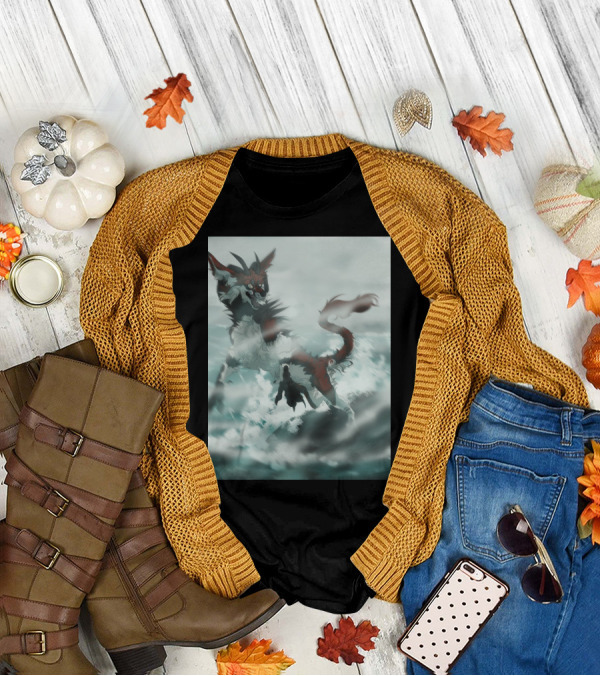 Epic Mythical Sea Dance With Majestic Ocean Dragon Adventure T-Shirt