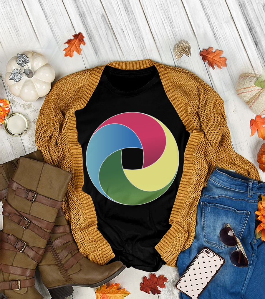Hello World Colorful Swirl T-Shirt