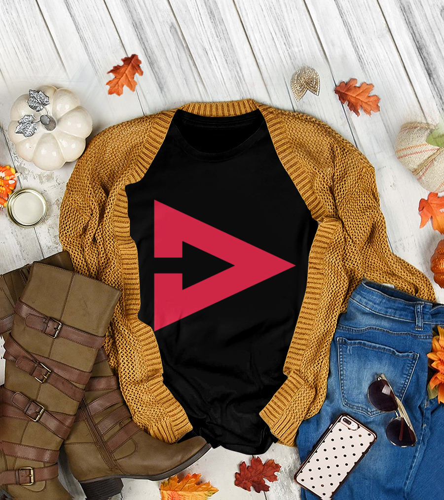 Play Button Icon Click House T-Shirt