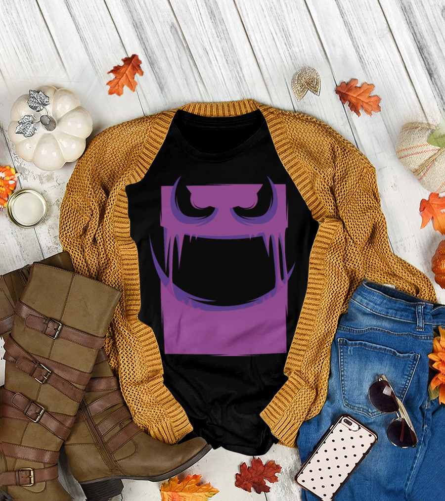 Halloween Zombie Monster Mouth T-Shirt