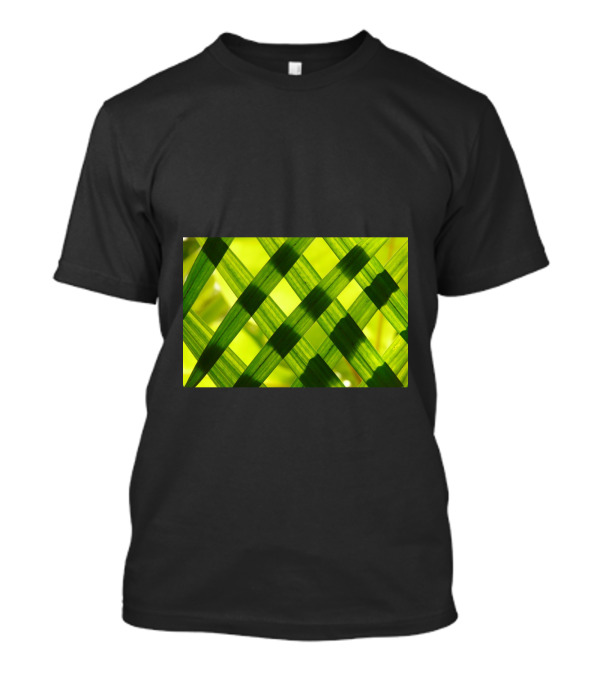 Green Reed Weaving T-Shirt