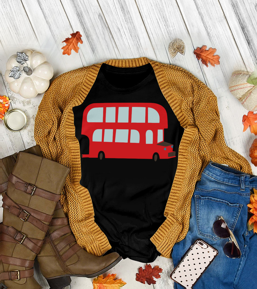Routemaster Double Decker Red Bus London T-Shirt