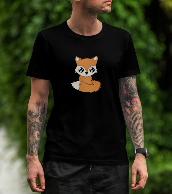 My Fur Looks Better On Me Cute Fox T-Shirt