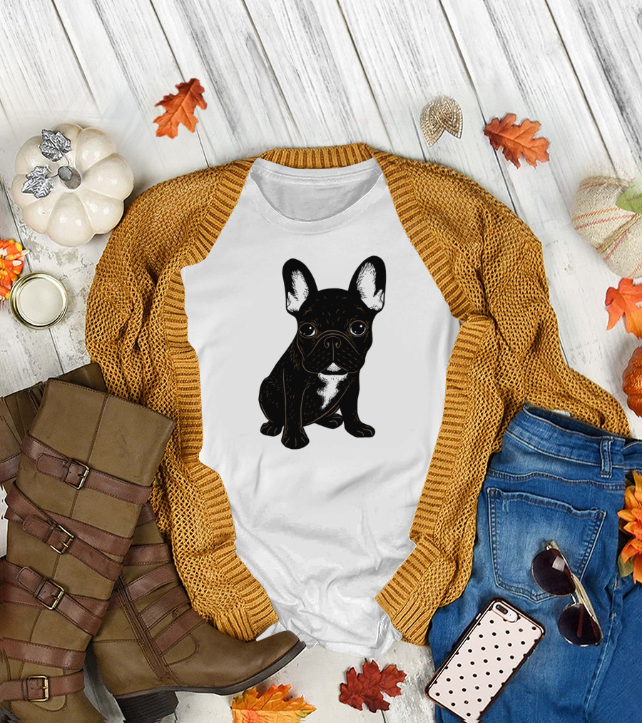 Brindle French Bulldog T-Shirt