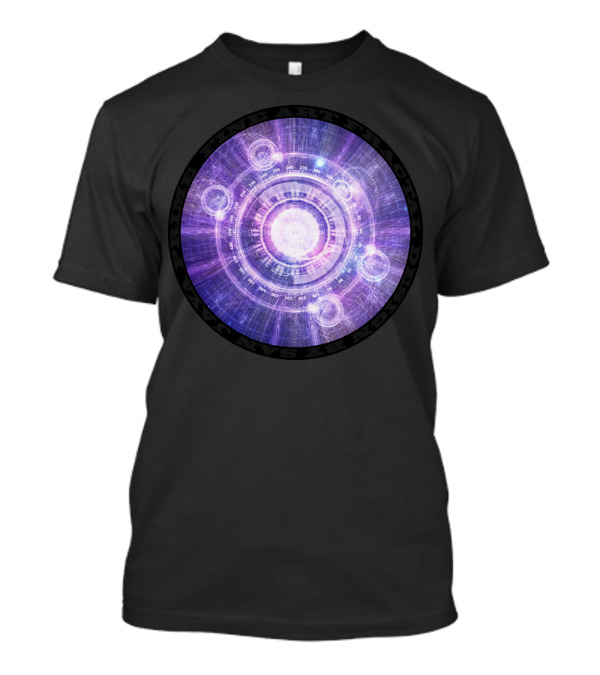 Prime Fractal Art Alchemy HUD With Hyperspace Bending T-Shirt
