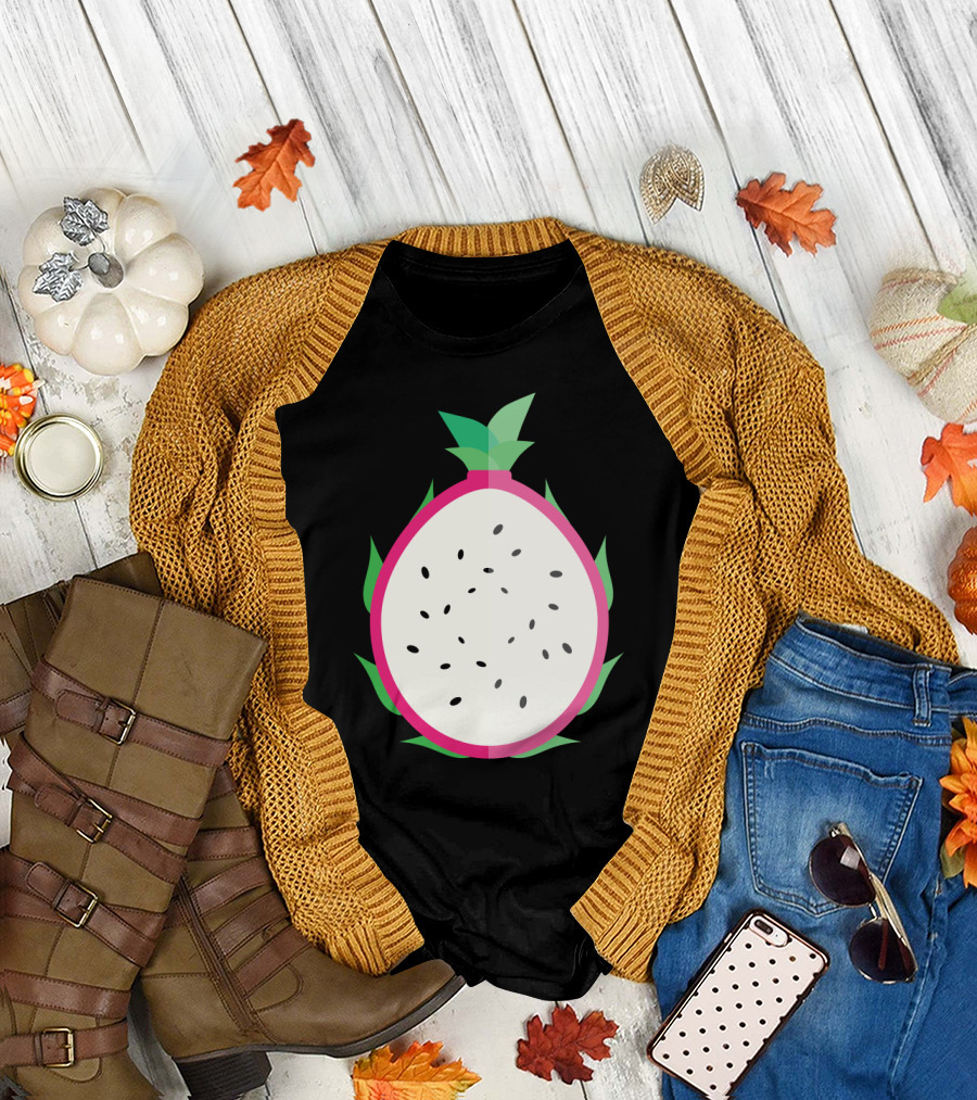 Dragon Fruit Minimalist Slice T-Shirt