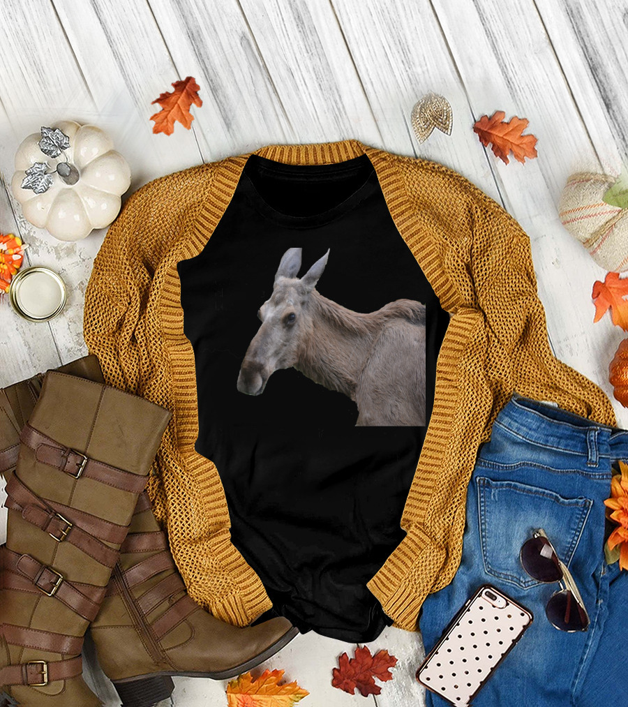 They May Not Be Elephants But Female Canadian Moose Will Fight to Protect Their Families Far More Than Grizzly Bears T-Shirt