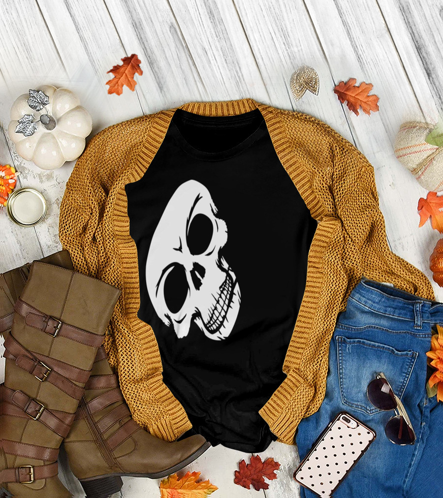 Skull Spider Cool Skeleton Death Evil Small T-Shirt