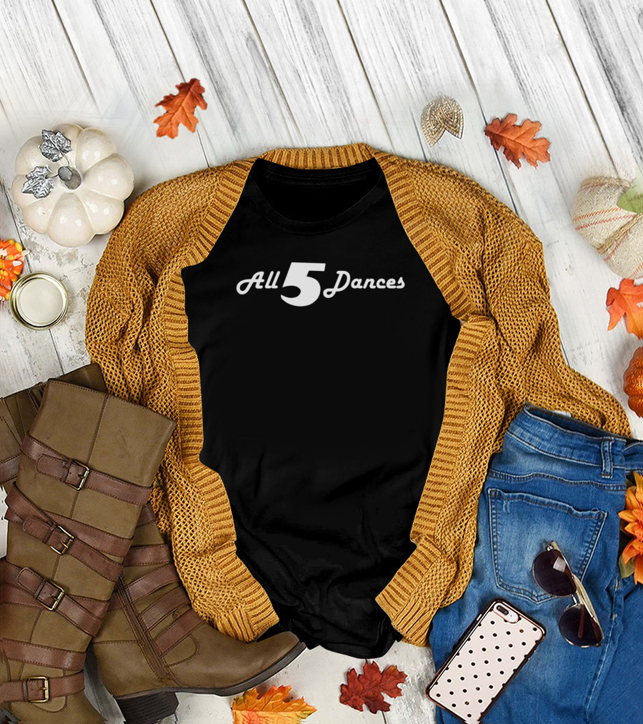 All 5 Dances Celebration Collection T-Shirt