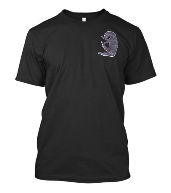 Enigmatic Equine Dance Pose With Dark Minimalist Background T-Shirt