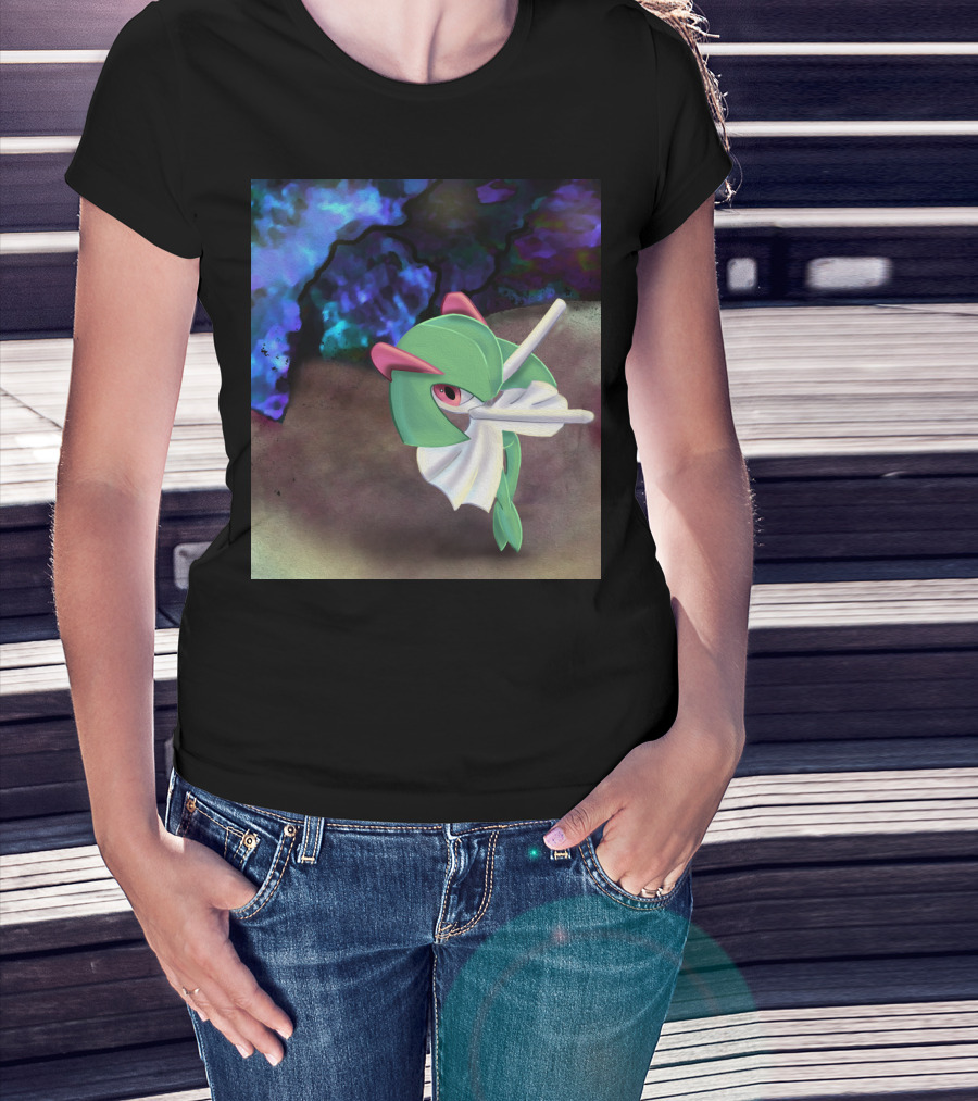 Degas Dancer Gardevoir Ballet Painting T-Shirt