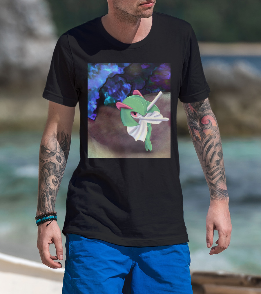 Degas Dancer Gardevoir Ballet Painting T-Shirt