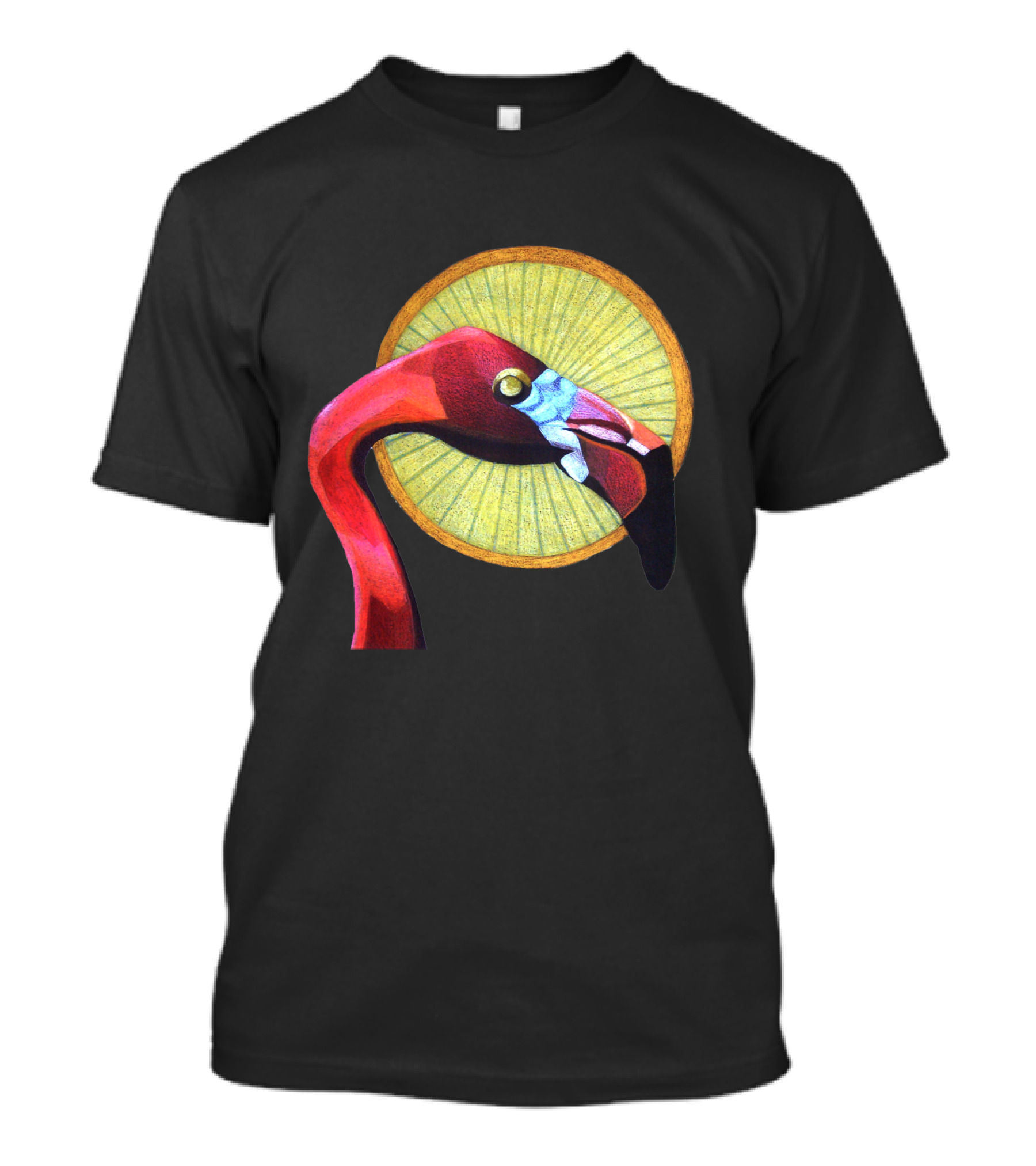 Flamingo Underground Radiant Halo Burst T-Shirt