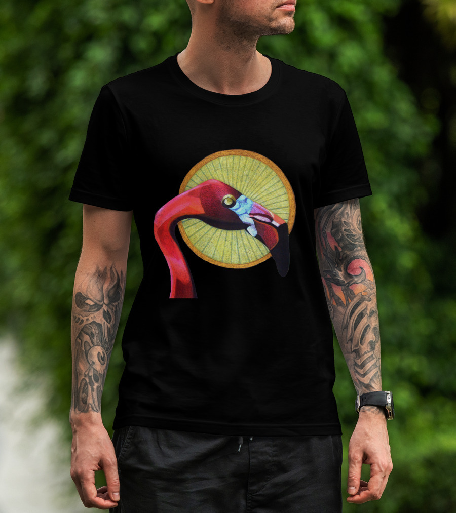 Flamingo Underground Radiant Halo Burst T-Shirt