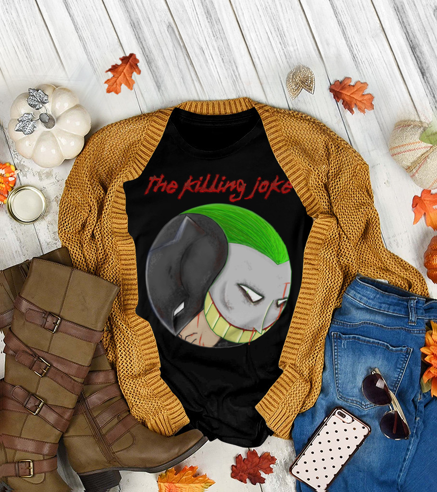 The Killing Joke Batman Joker Face-Off T-Shirt